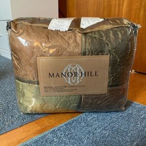 Manor hill sham and pillow set